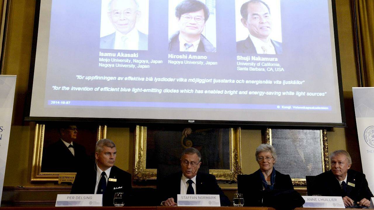 Physik-Nobelpreis für Entwicklung von Leuchtdioden