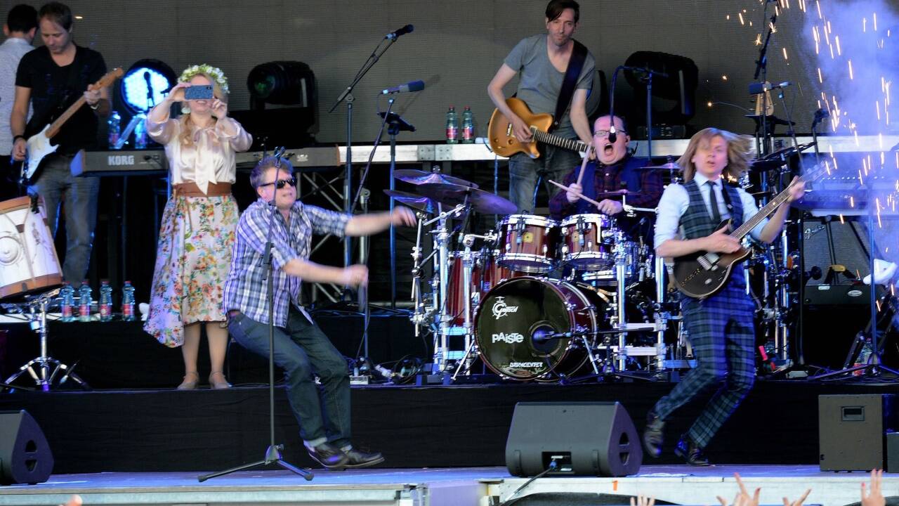 Bilder vom Konzert der Kelly Family am Samstag in Salzburg. 