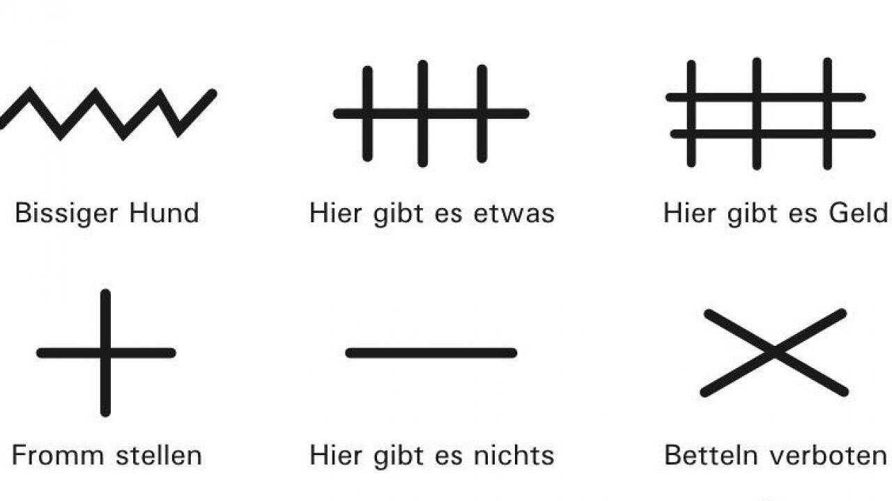 "Gaunerzinken": Einbrecher markieren Türen mit Zeichen