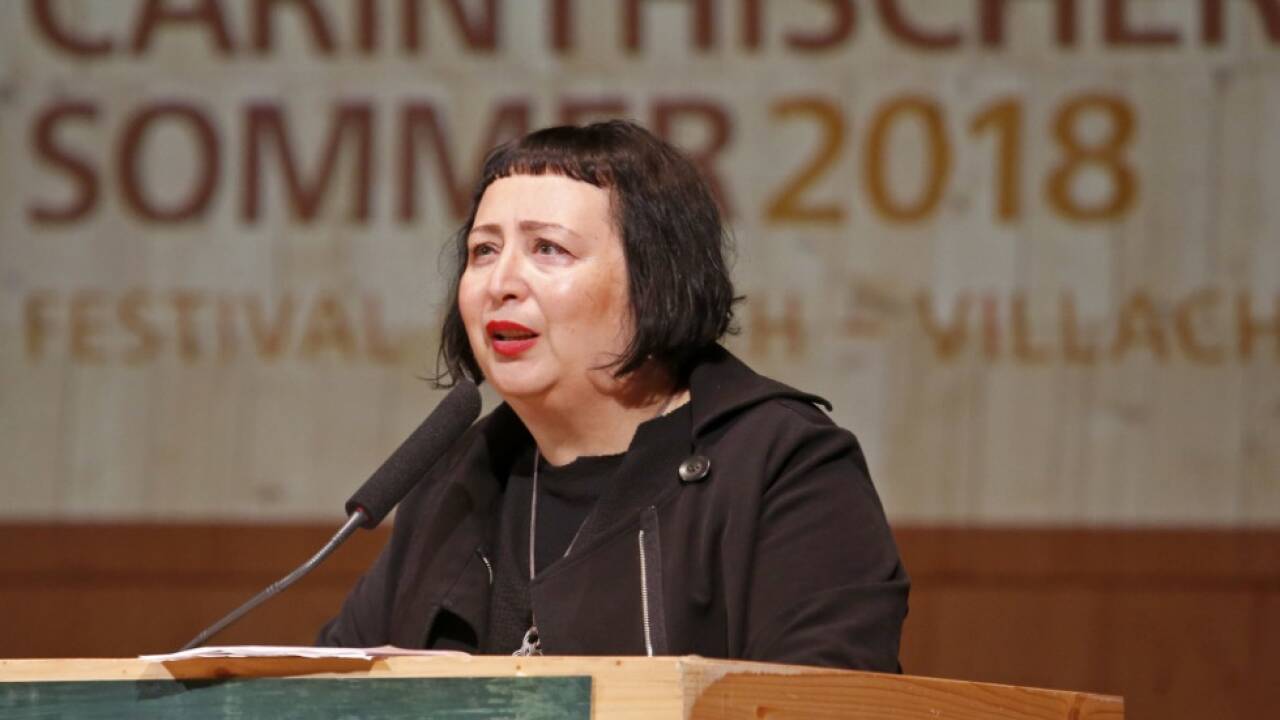 Julya Rabinowich trat für die Freiheit der Kunst ein 
