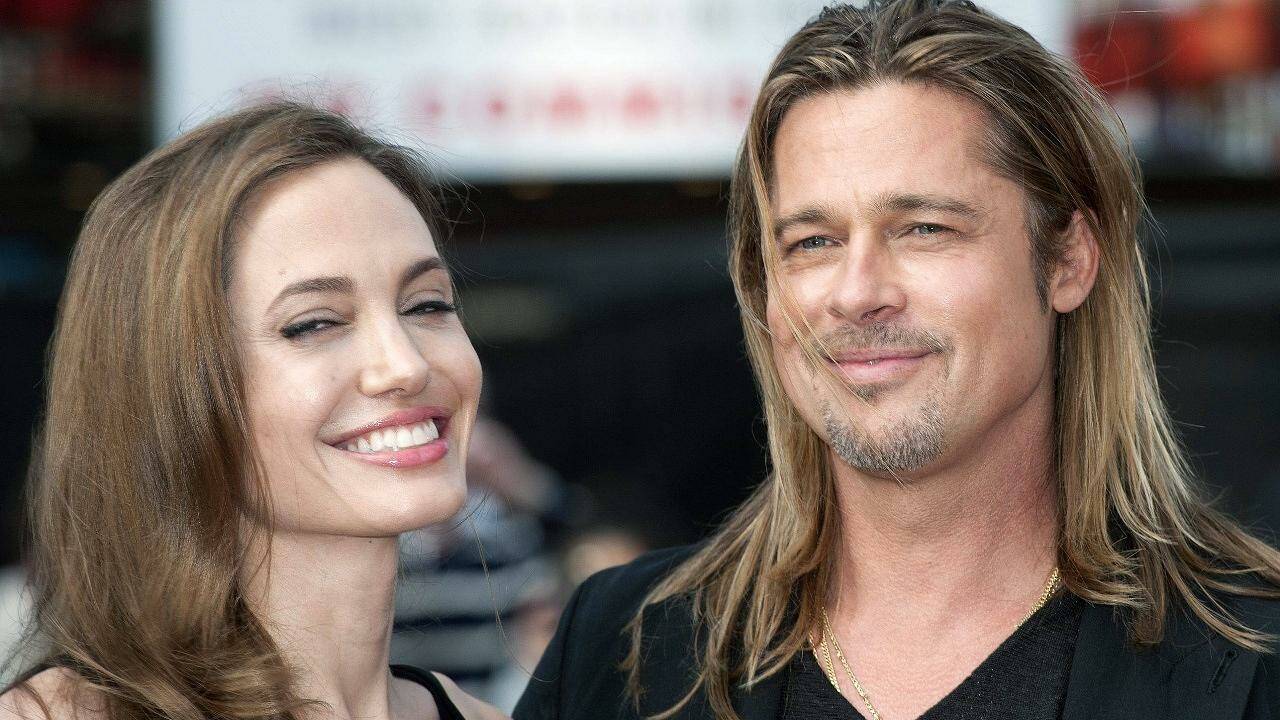 Kinder von Brad Pitt und Angelina Jolie schmückten Brautkleid