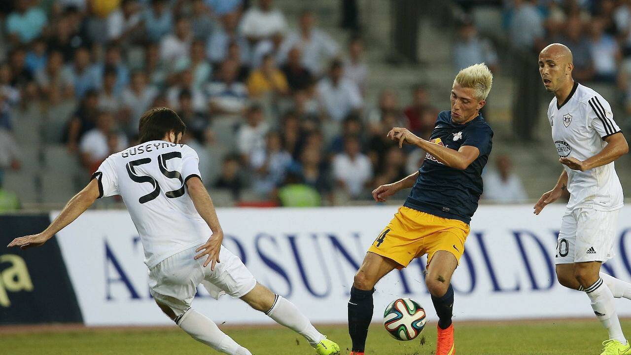 Red Bull Salzburg verliert Hinspiel gegen Karabach