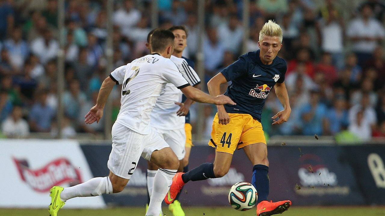 Red Bull Salzburg verliert Hinspiel gegen Karabach