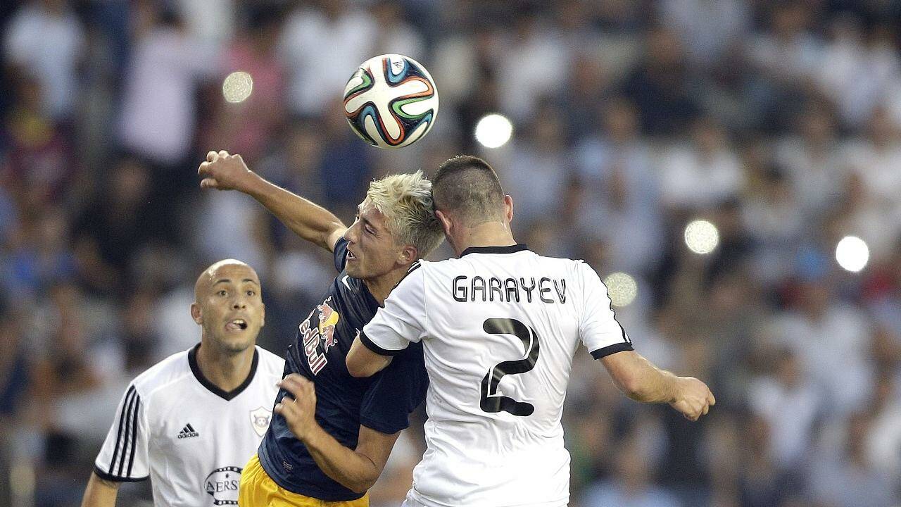 Red Bull Salzburg verliert Hinspiel gegen Karabach
