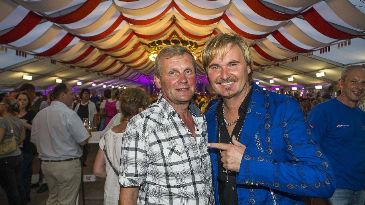Schlagerstar Nik P. sang für Thalgauer Schützen