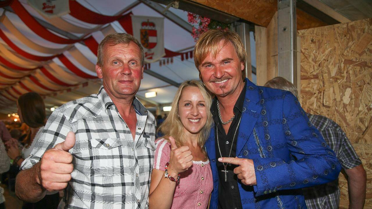 Schlagerstar Nik P. sang für Thalgauer Schützen