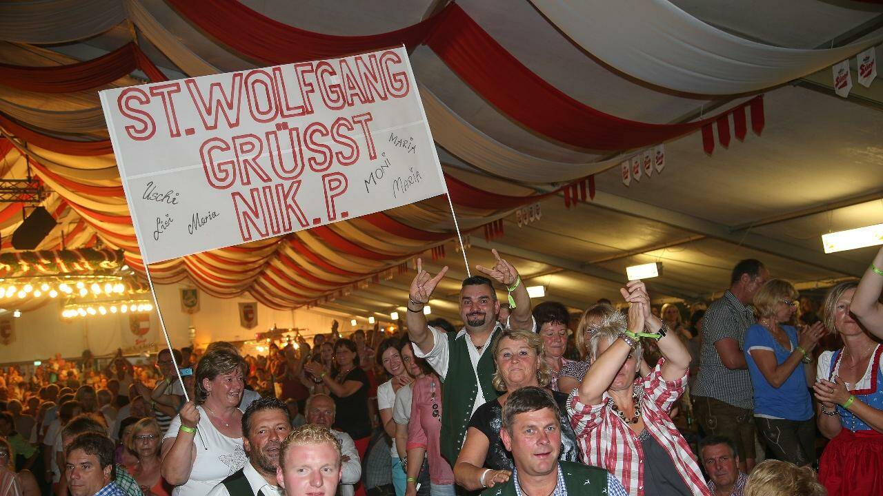 Schlagerstar Nik P. sang für Thalgauer Schützen