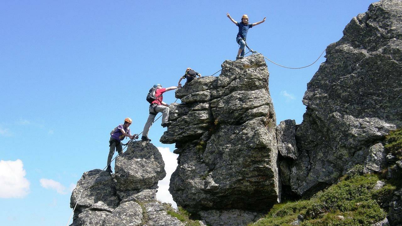 Neuer Klettersteig-Lehrpfad in Bad Hofgastein