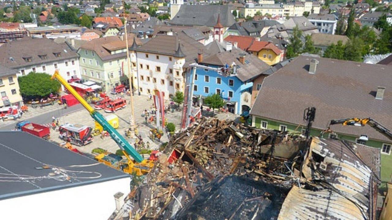 Großbrand in Tamsweg: Brandwache beendet