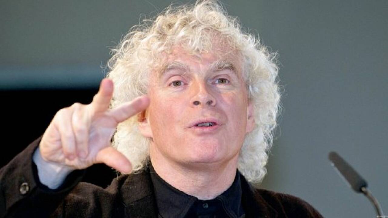 Dirigent Simon Rattle jetzt fünffacher Vater
