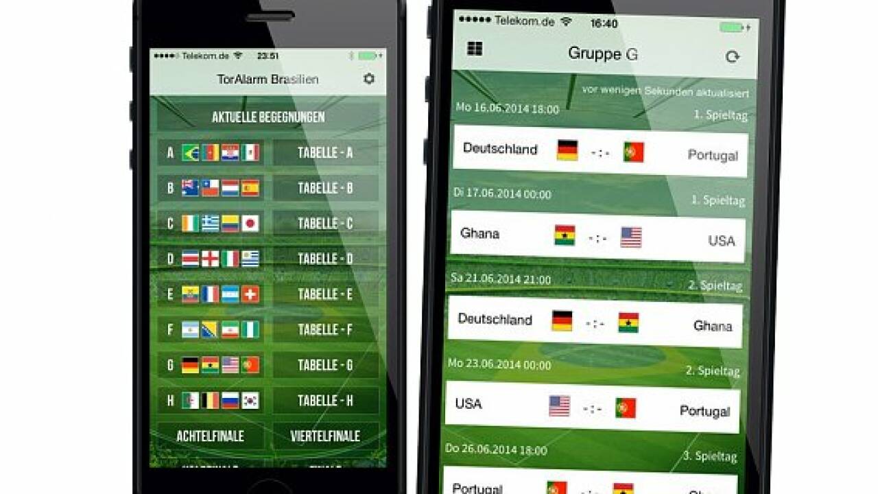 WM auf dem Smartphone: Die besten Fußball-Apps