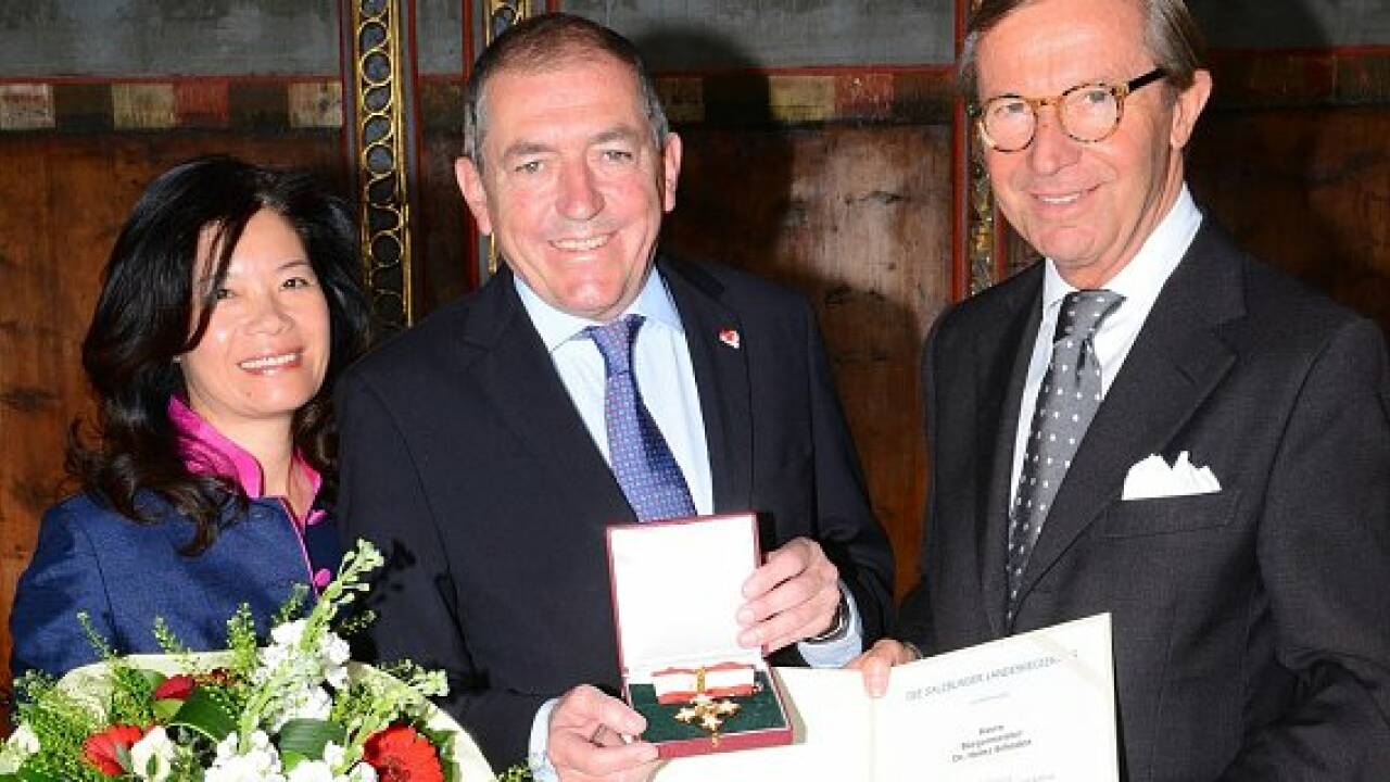 Ehrenzeichen des Landes für Salzburgs Bürgermeister