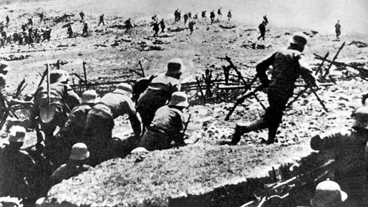 1914: Kriegsverbrechen im Ersten Weltkrieg