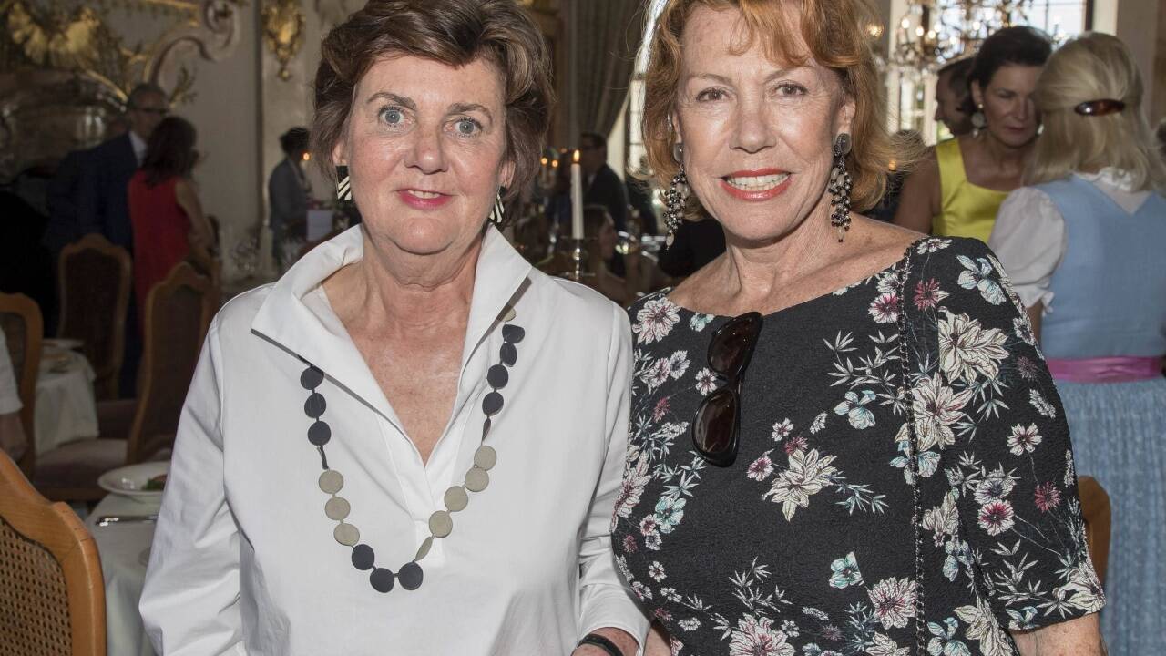 Helga Rabl-Stadler und Gaby Dohm. 