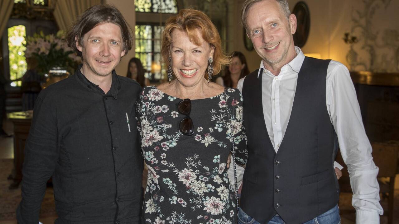 Markus Raml, Gaby Dohm und Wolfgang Roth. 