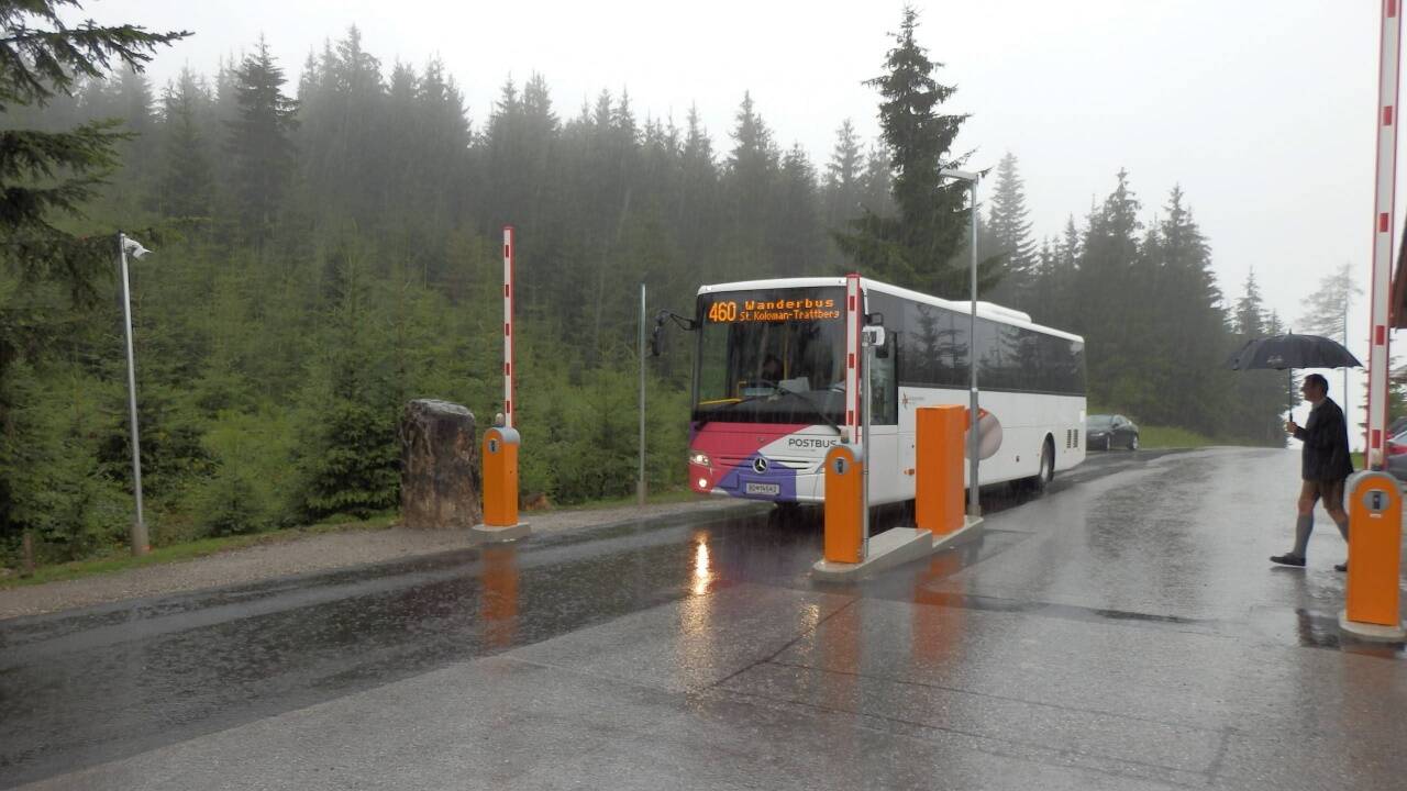 Am Sonntag, 22. Juli, war die Fahrt auf den Trattberg in Sankt Koloman gratis.  