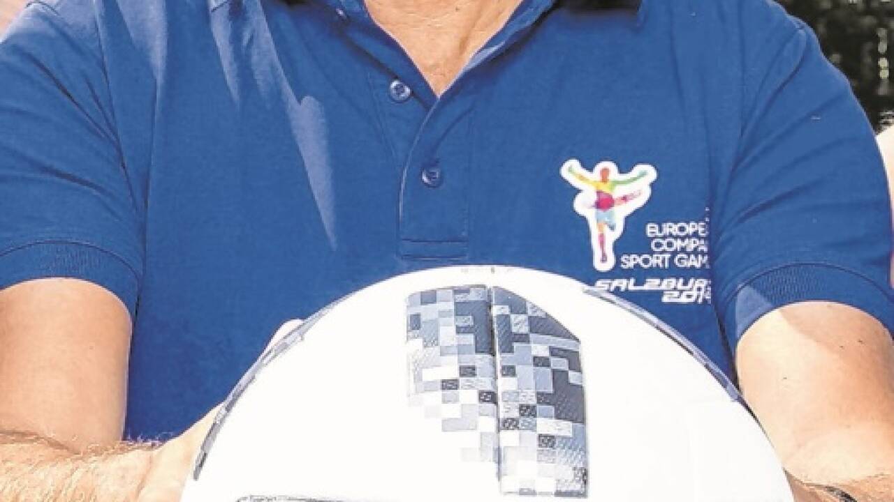 Fußball gehört zum Leben von Manfred Pammer. ECSG/Neumayr 