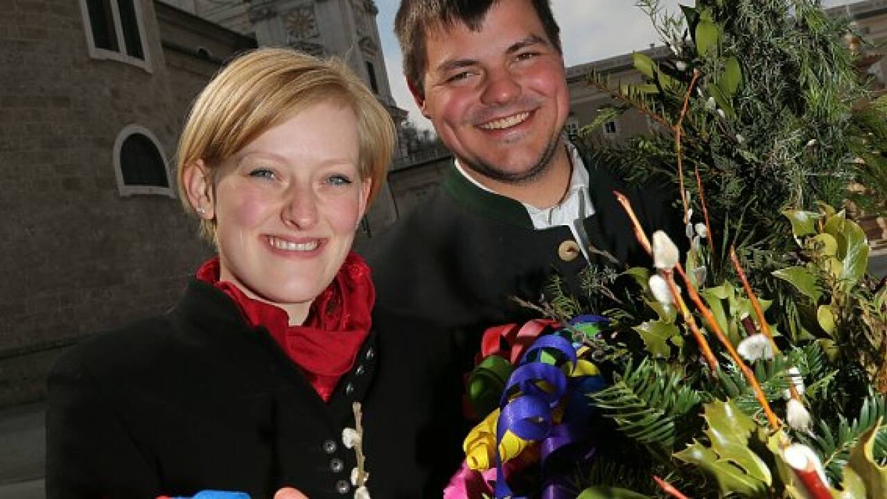 Palmkatzerln gegen Halsweh