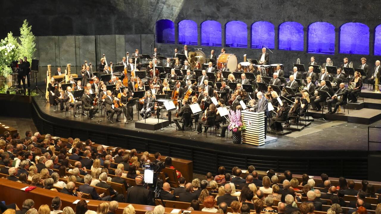 Eröffnung der Salzburger Festspiele 2018 in der Felsenreitschule. 