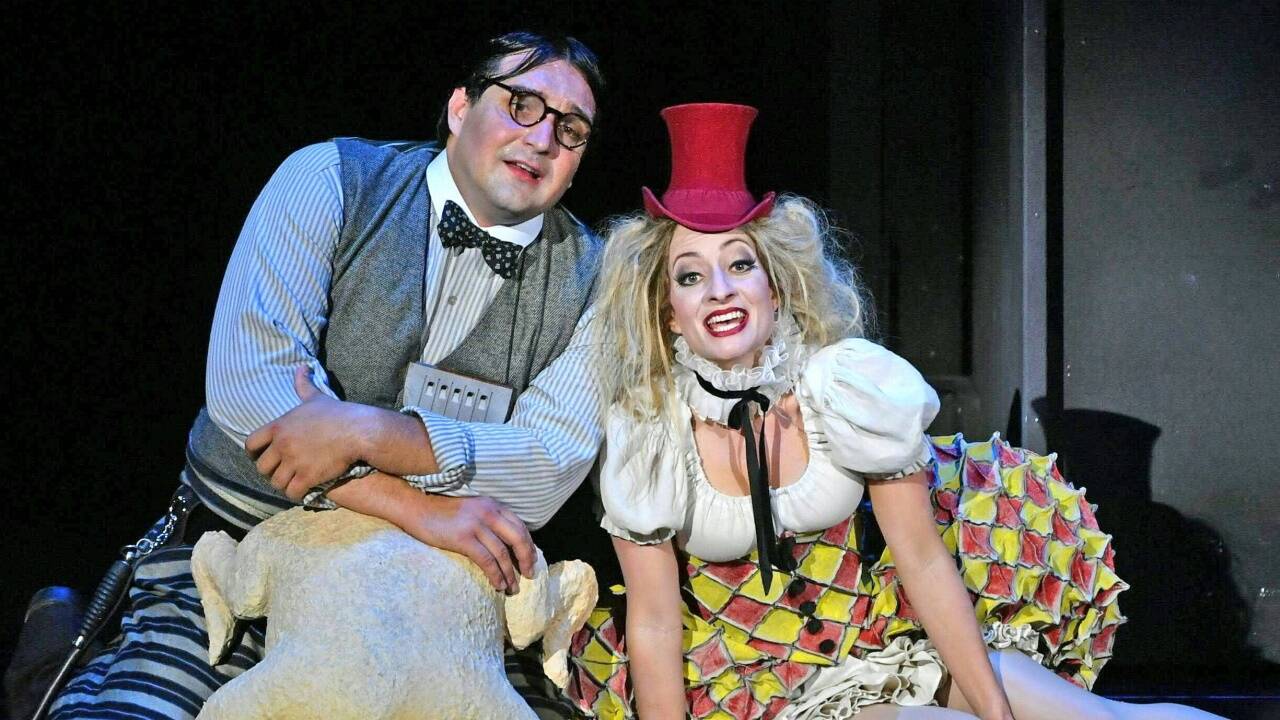 „Die Zauberflöte“ im Großen Festspielhaus bei den Salzburger Festspielen: Adam Plachetka (Papageno) und Christiane Karg (Pamina). 