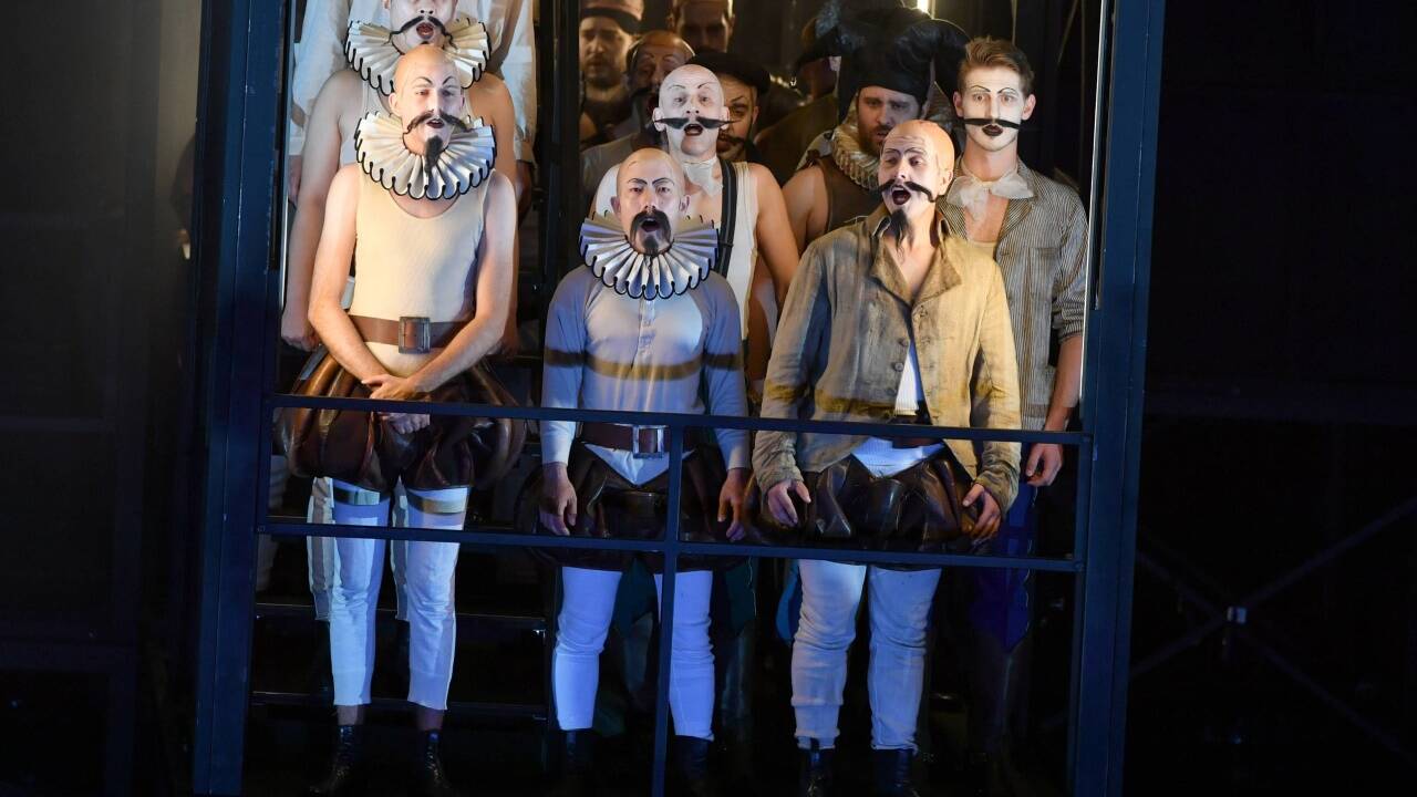 „Die Zauberflöte“ im Großen Festspielhaus bei den Salzburger Festspielen. 