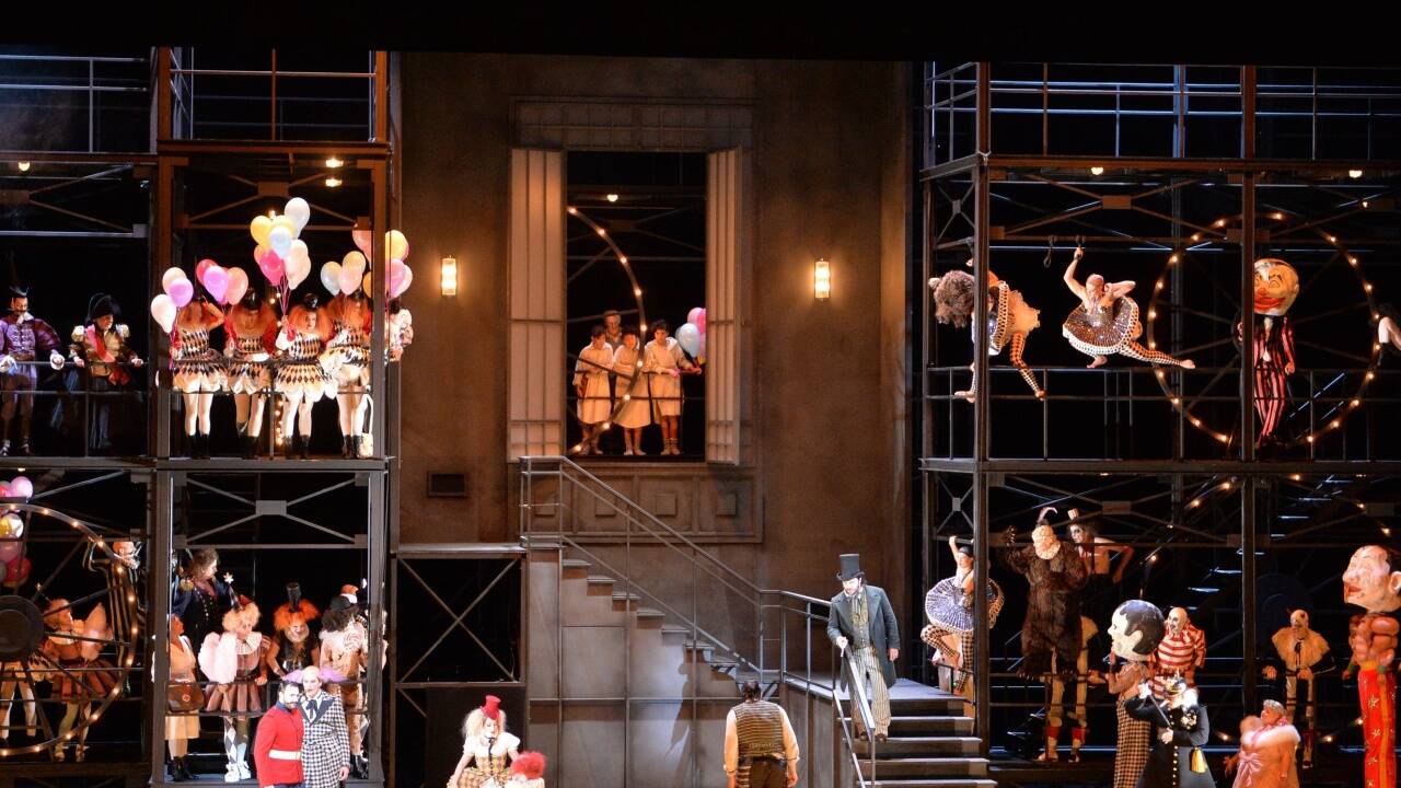 „Die Zauberflöte“ im Großen Festspielhaus bei den Salzburger Festspielen. 