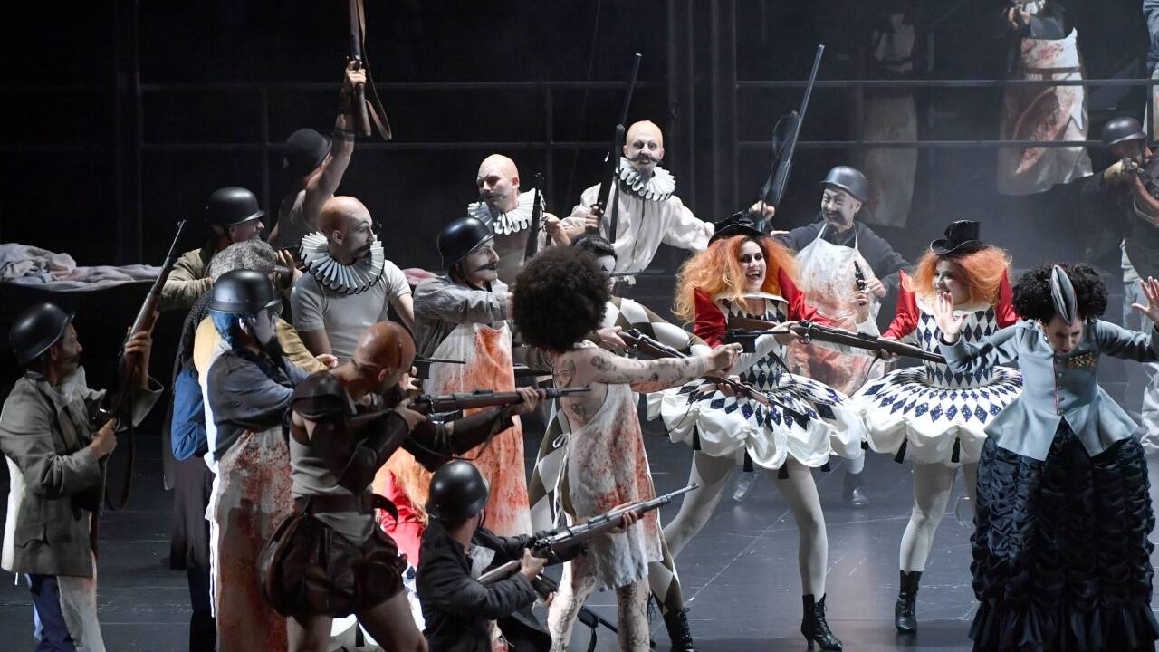 „Die Zauberflöte“ im Großen Festspielhaus bei den Salzburger Festspielen. 