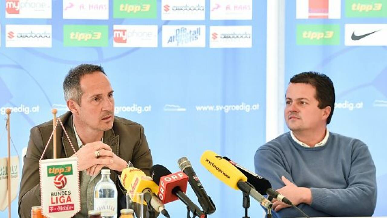 Adi Hütter verlässt den SV Grödig mit Saisonende