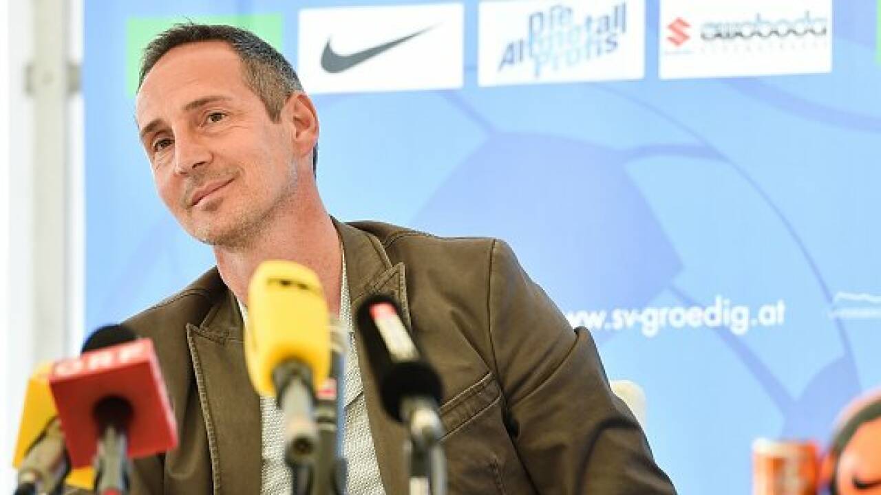 Adi Hütter verlässt den SV Grödig mit Saisonende