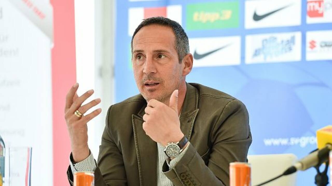 Adi Hütter verlässt den SV Grödig mit Saisonende