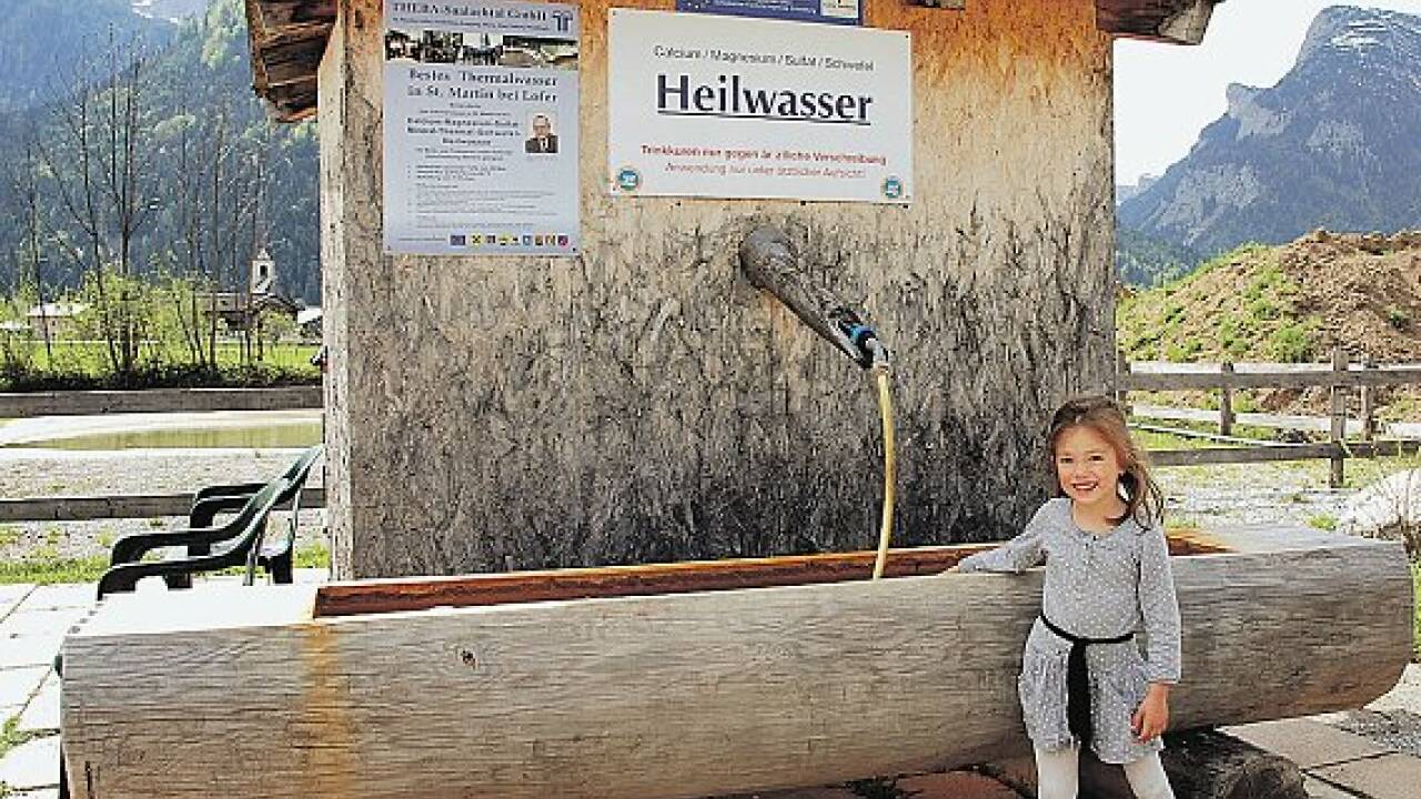 Heilwasser spaltet einen Ort