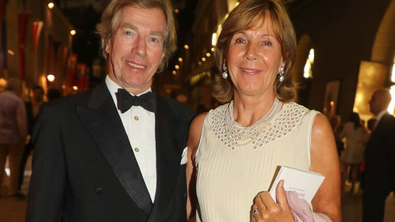Prinz Leopold - Poldi - von Bayern mit seiner Gattin Ursula  Prinz Leopold - Poldi - von Bayern mit seiner Gattin Ursula