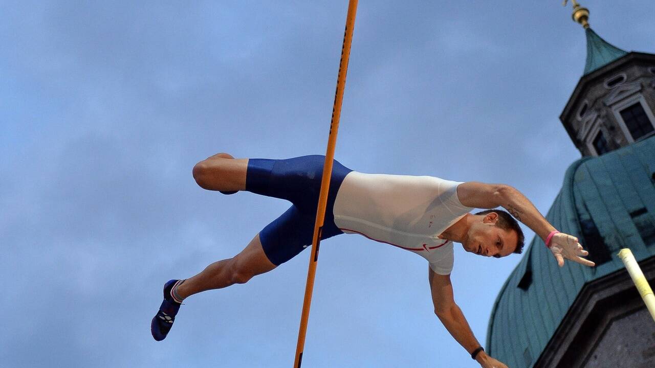 Renaud Lavillenie begeisterte in Salzburg mit einem 5,93-Meter-Sprung. 