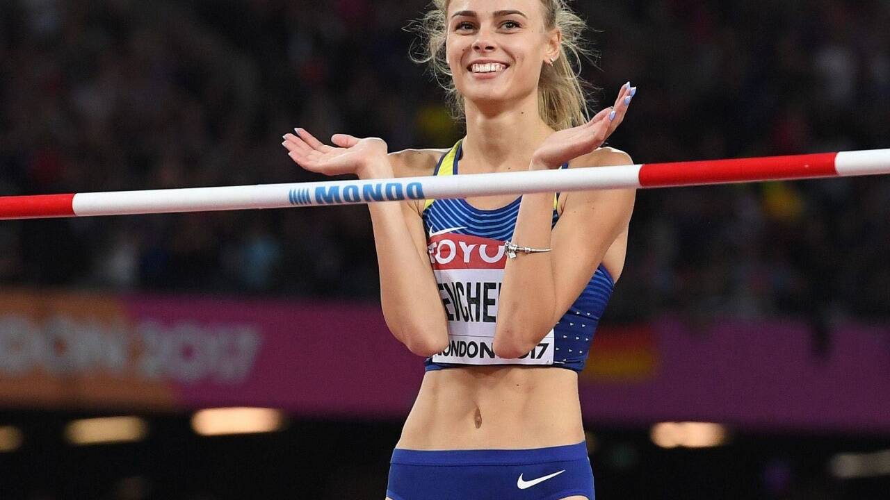 Julija Lewtschenko (UKR), Hochsprung. 