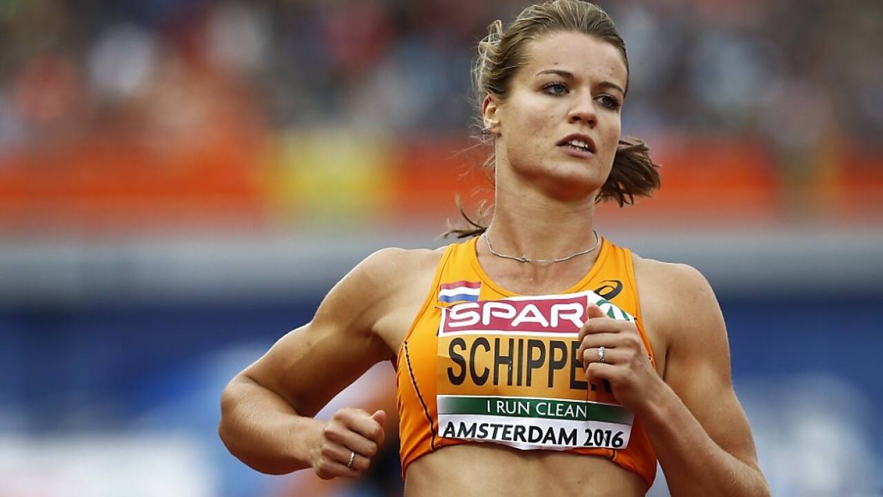 Sprinterin Dafne Schippers (NED) 
