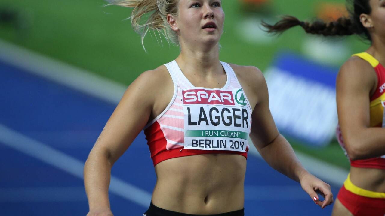 Sarah Lagger liegt auf Platz 20.  