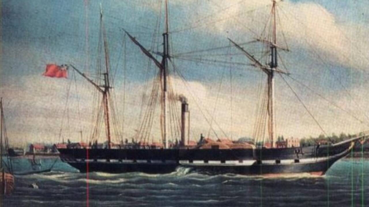 1833: Erste gelungene Dampfschifffahrt über den Atlantik: Der Dampfer „Royal William“ gelangt von Amerika nach Europa. 
