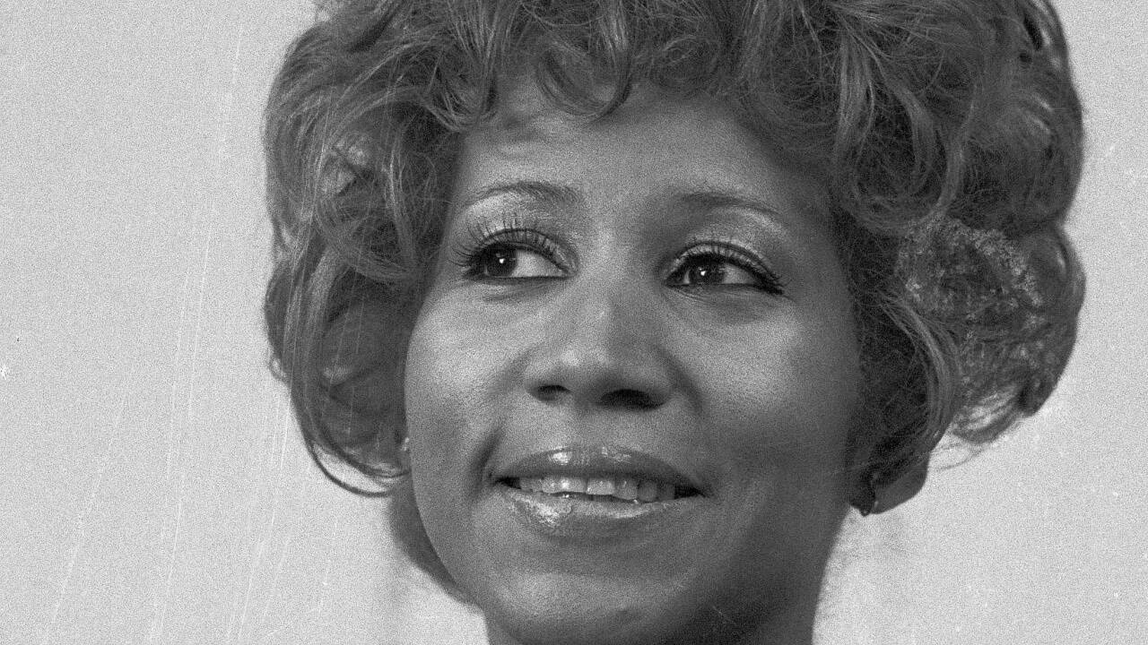 Aretha Franklin im März 1972. 