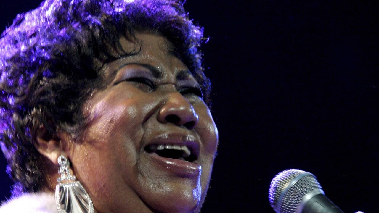 Aretha Franklin im März 1972. 