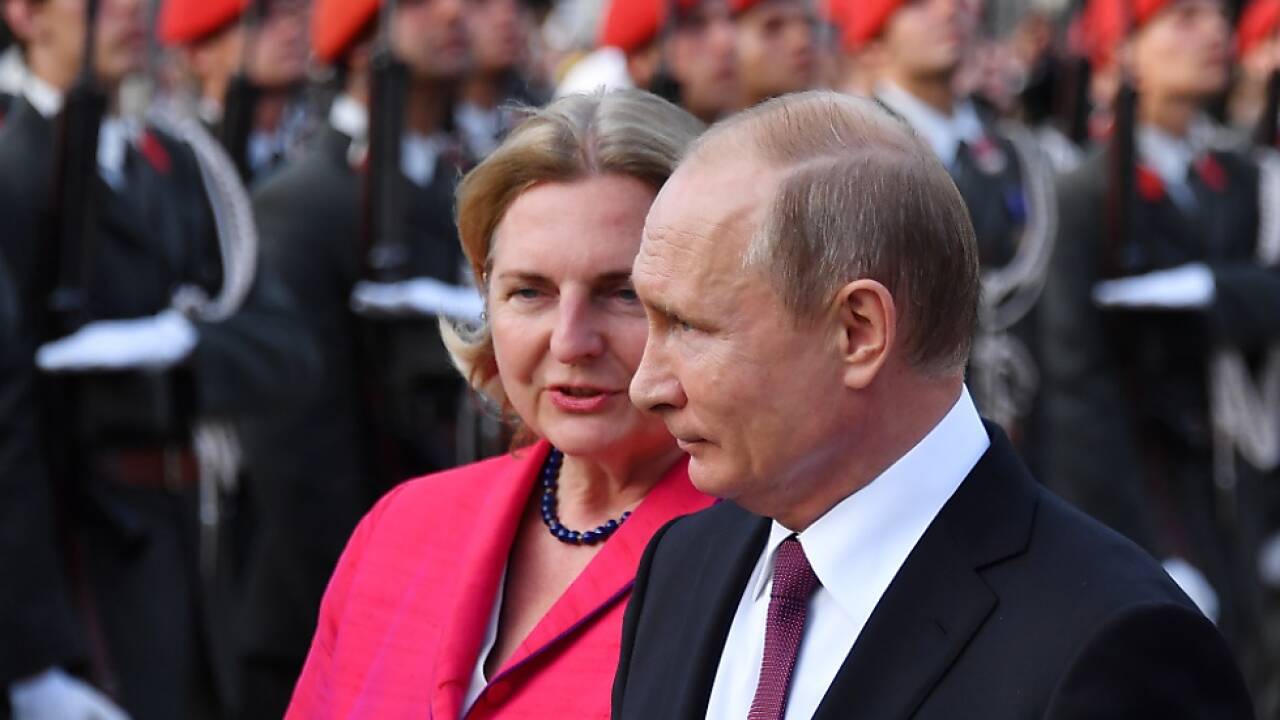 Österreichs Umgang mit Putin wird von der Ukraine nicht goutiert 