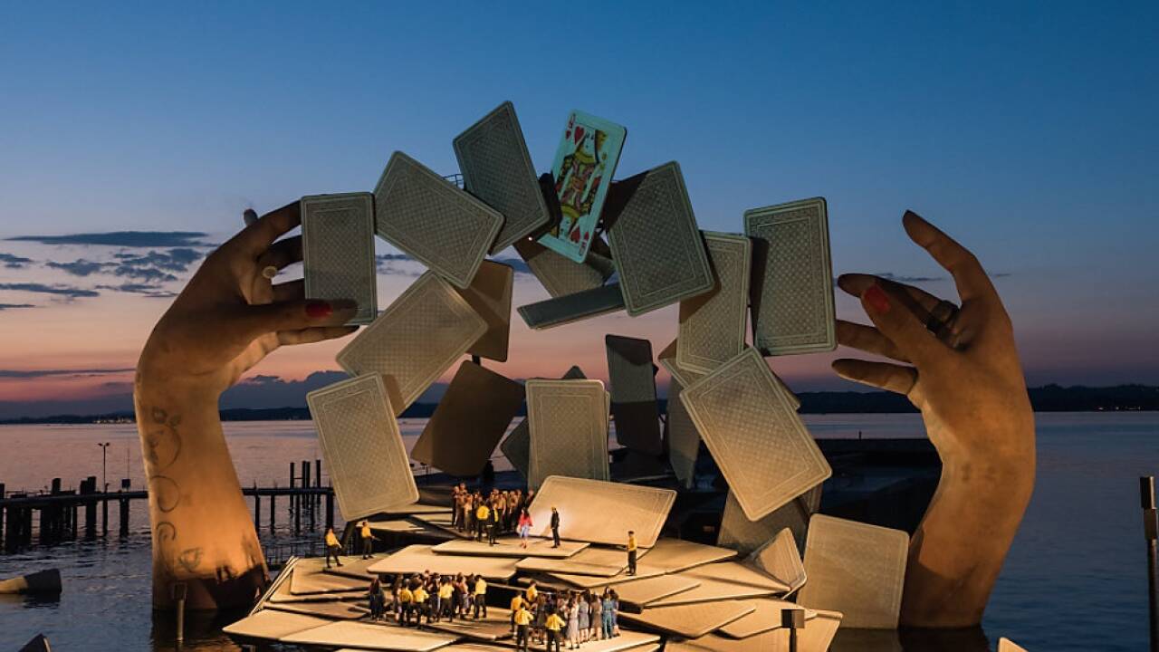 2019 gehört die Seebühne 'Rigoletto' 