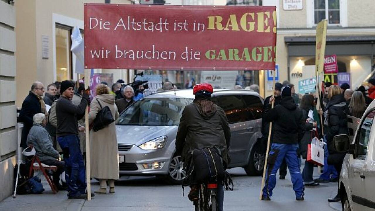 Ausbau der Mönchsberggarage spaltet die Stadt