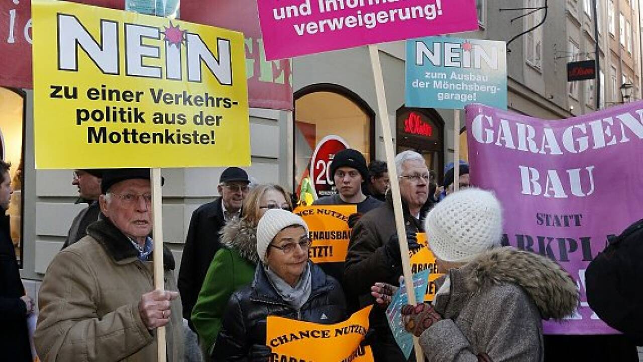 Ausbau der Mönchsberggarage spaltet die Stadt