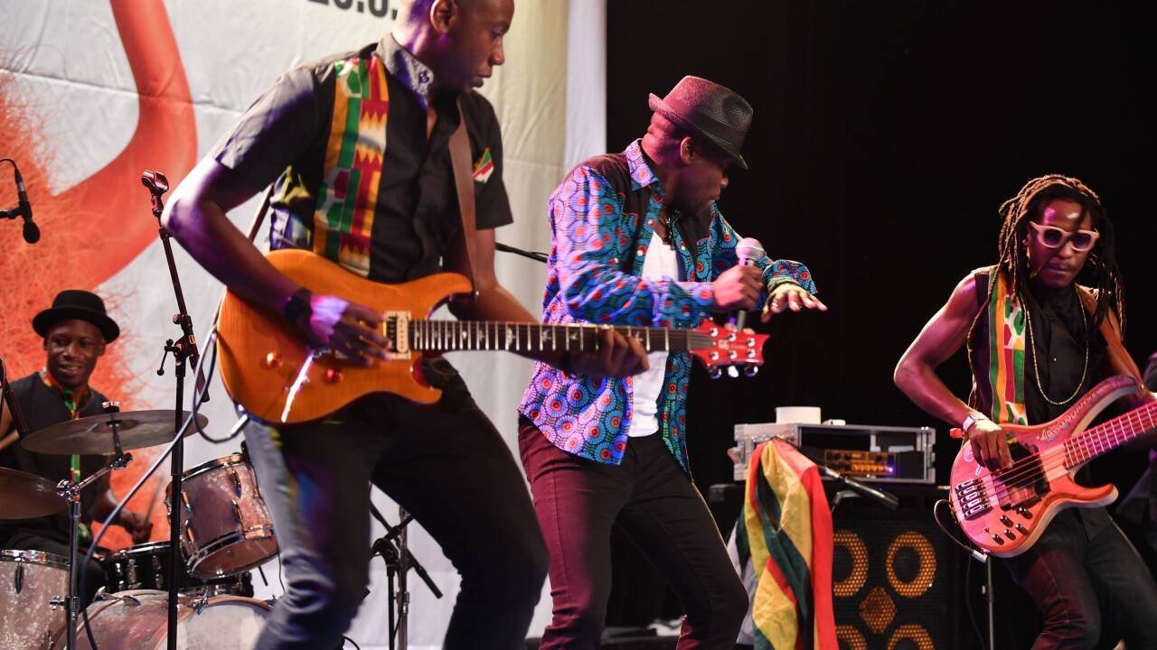 Mokoomba aus Zimbabwe 