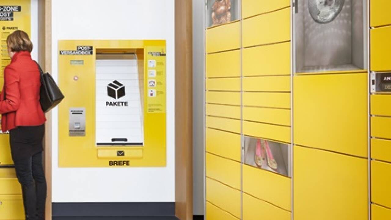 Der Tänzer vor dem Postautomaten 