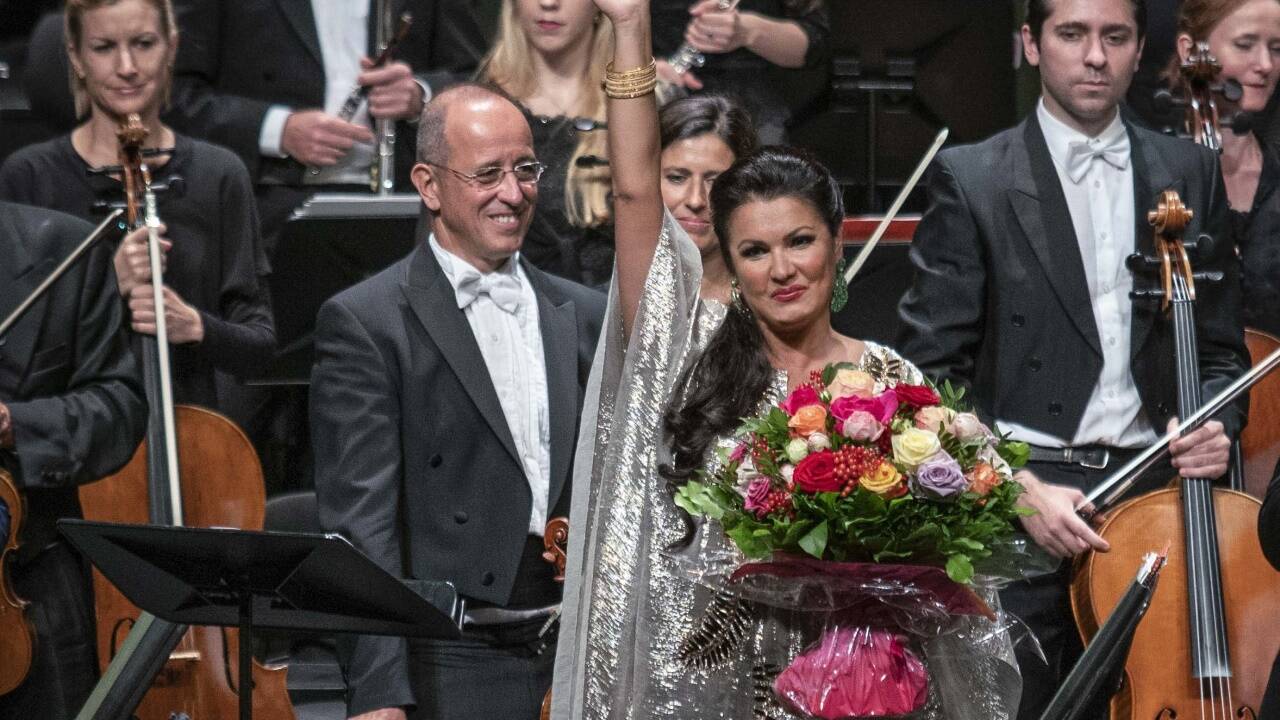 Im Paarlauf „A Due Voci“: Anna Netrebko und Yusif Eyvazov.  
