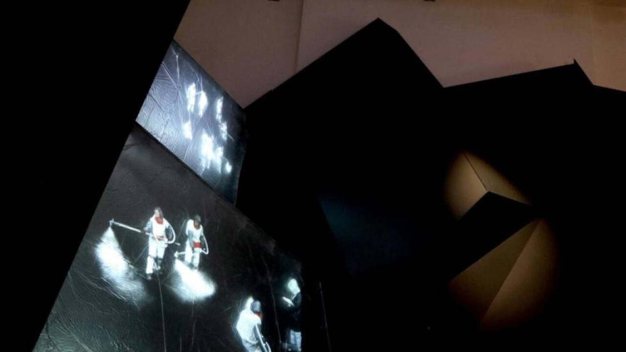 Ausstellungsansicht des österreichischen Beitrags 