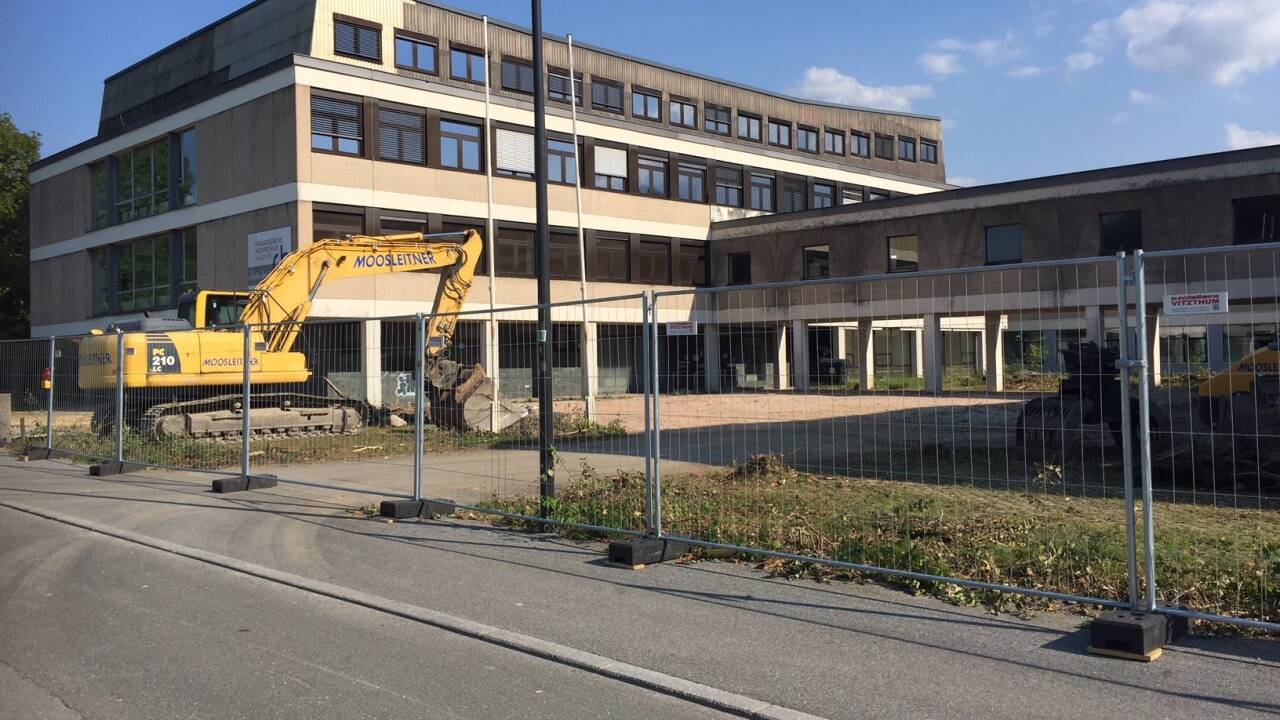 Im August sind die Bagger in der Akademiestraße aufgefahren. 