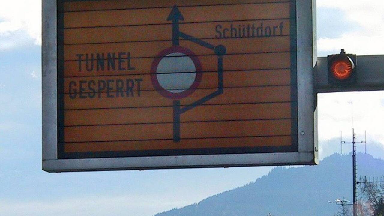 Knapp vier Wochen lang wird der Schmittentunnel gesperrt sein – und damit das Zentrum stark belastet. 