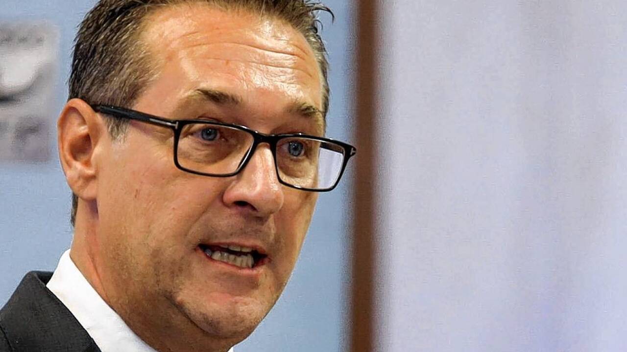 Vizekanzler und FPÖ-Chef Heinz-Christian Strache. 